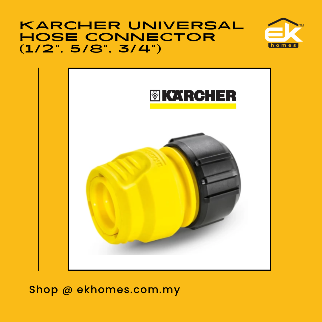 Karcher Universal Hose Connector (1/2", 5/8", 3/4")