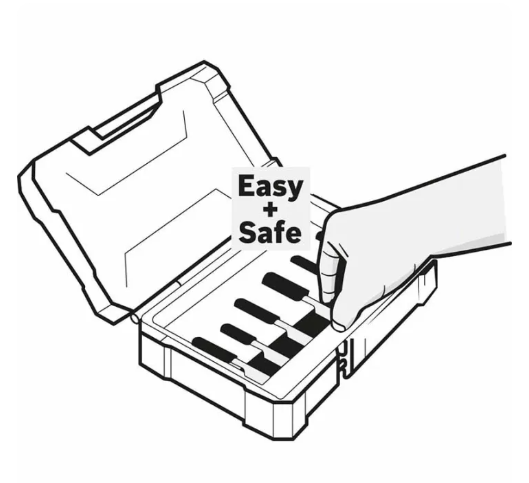 Bosch 15 pcs Mixed Router Bit Set 1/4" Shank 