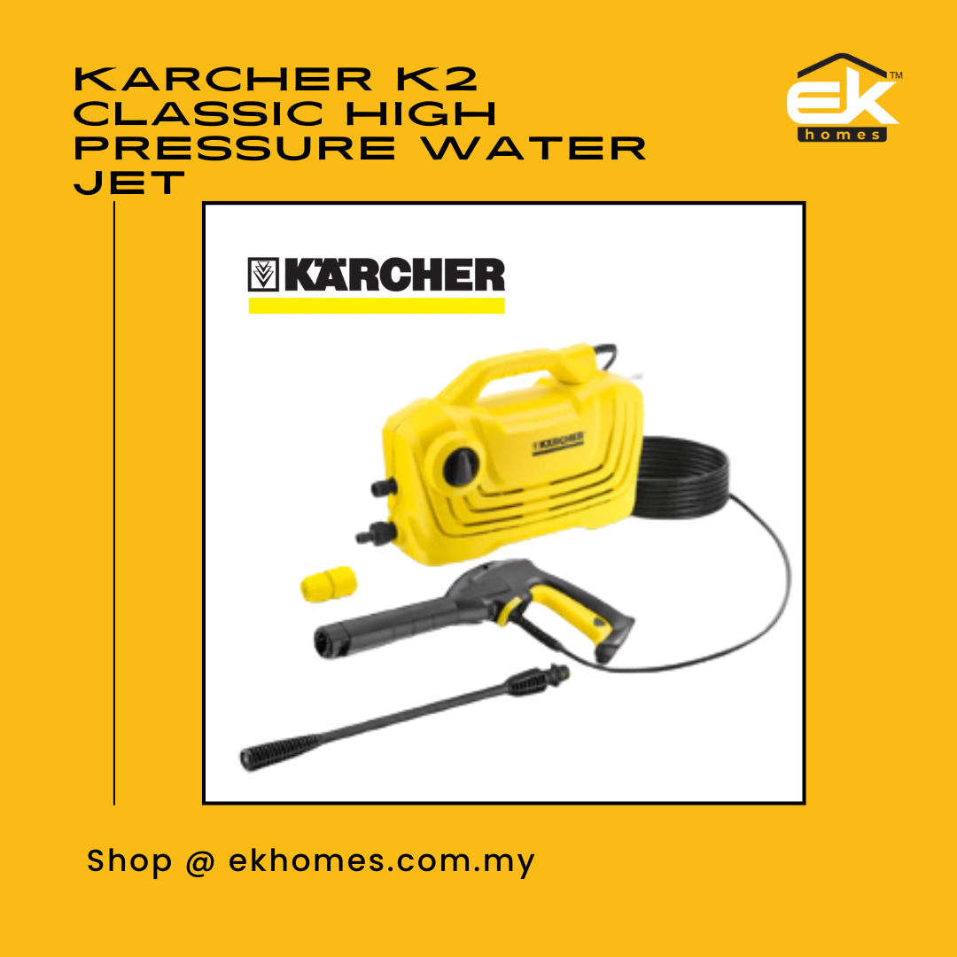 Karcher K2 Classic High Pressure Water Jet Cleaners 110Bar 