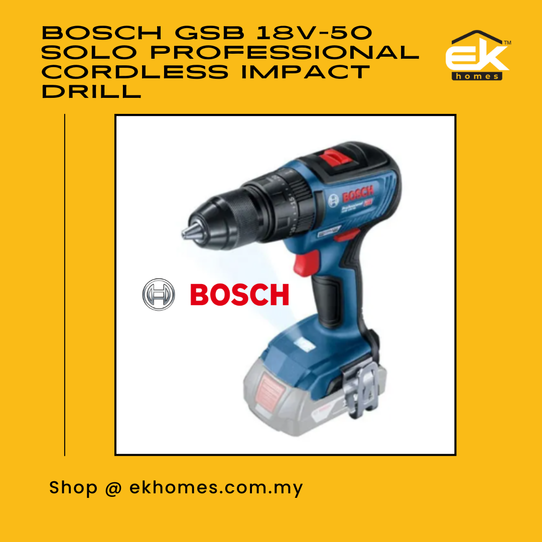 Bosch GSB 18V-50 SOLO Professional Cordless Impact Drill (HD) 