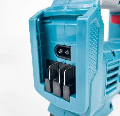 Total Li-ion Auto Air Compressor (20V) With Steel Air Needle + Plastic Ball Needle + Valve Adaptor P20S 