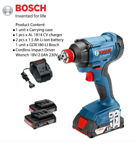Bosch GDX 180-LI Cordless Impact Driver/Wrench 