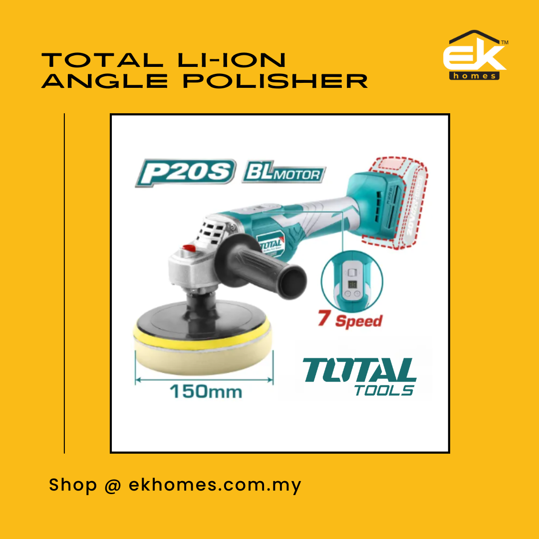 Total Cordless Li-Ion Angle Polisher