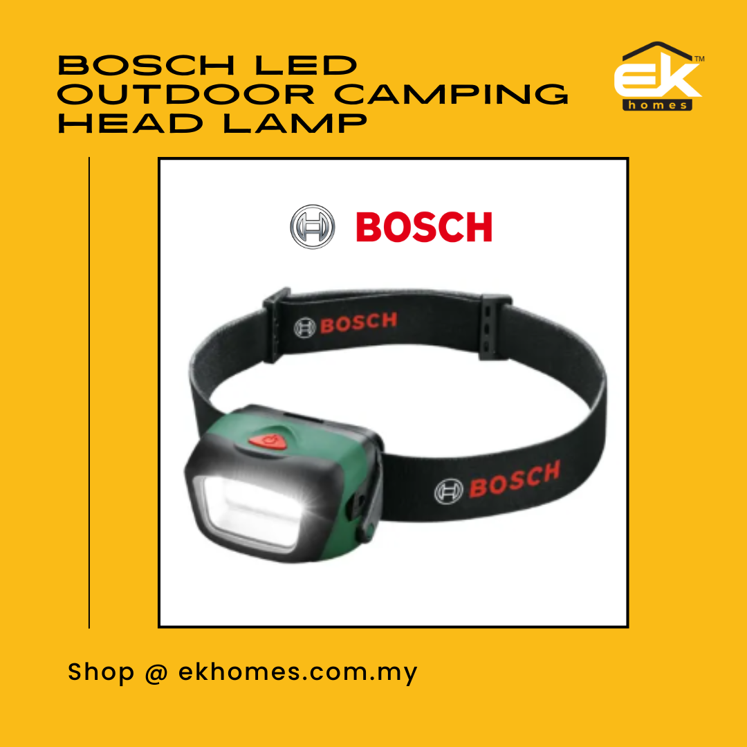 Bosch LED Outdoor Camping Head Lamp 