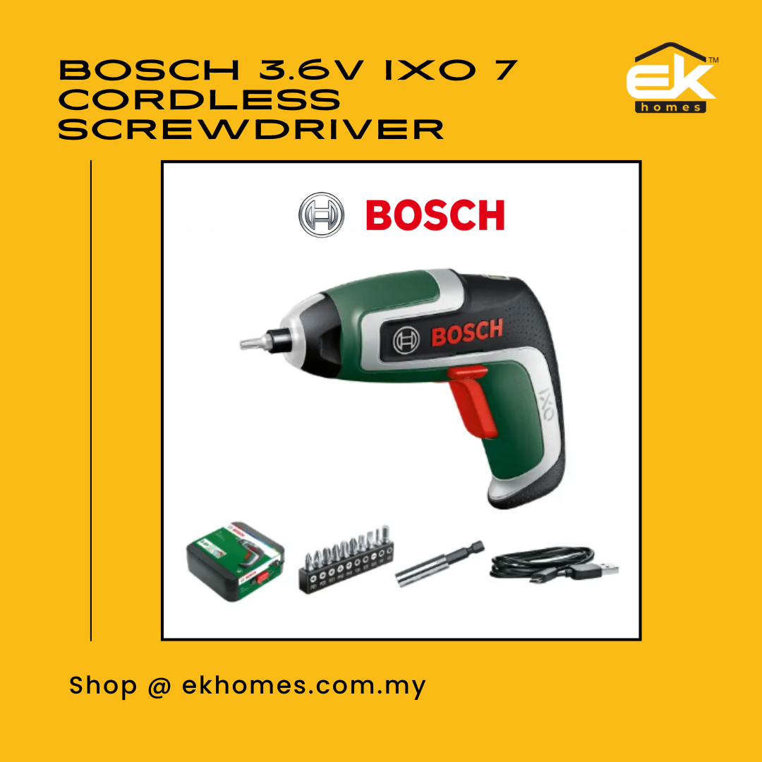 Bosch 3.6V IXO 7 Cordless Screwdriver