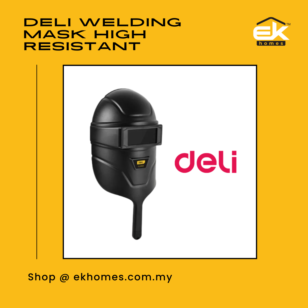 Deli Welding Mask with High Temperature Resistant (320 x 220 x 140mm)