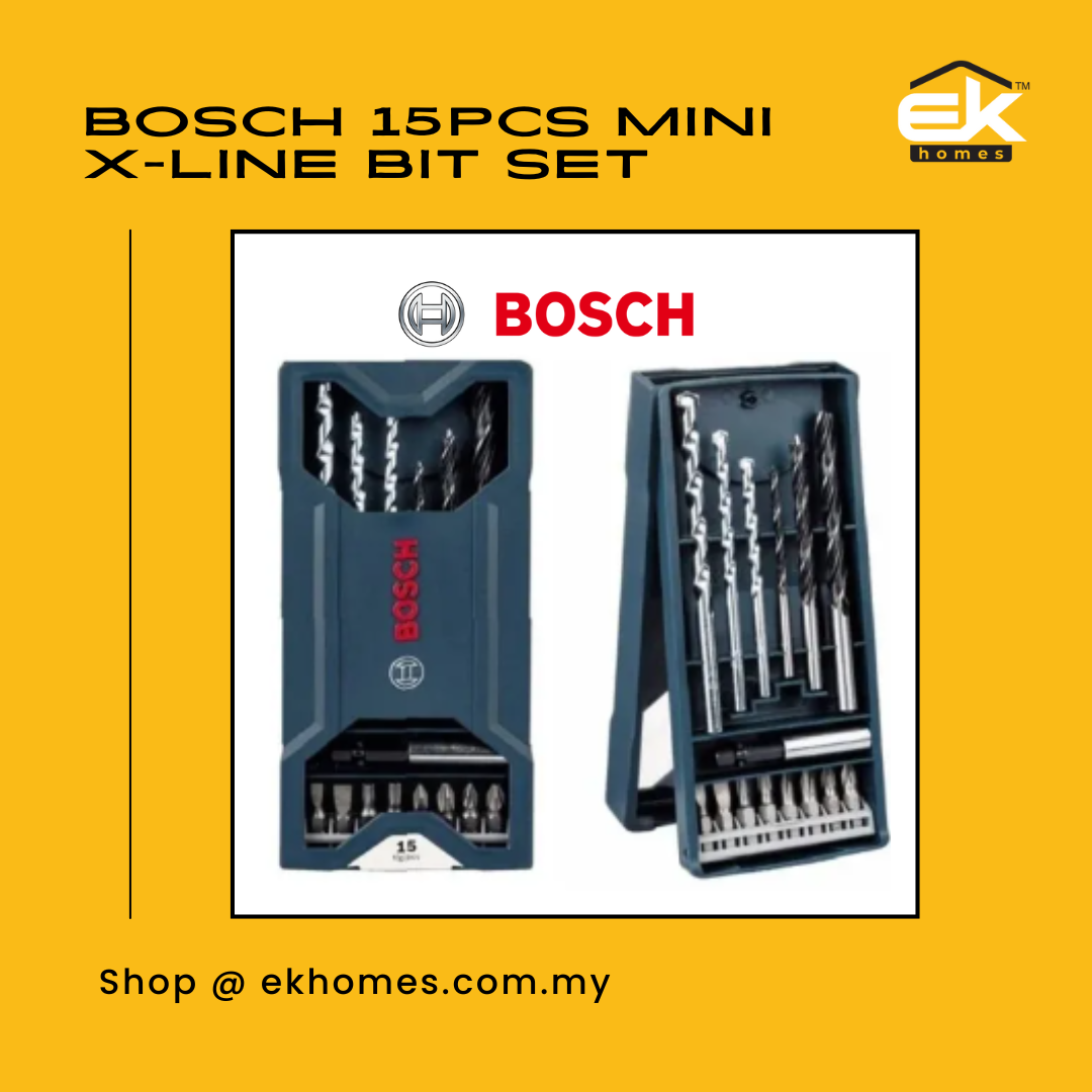 Bosch 15pcs Mini X-line Bit Set