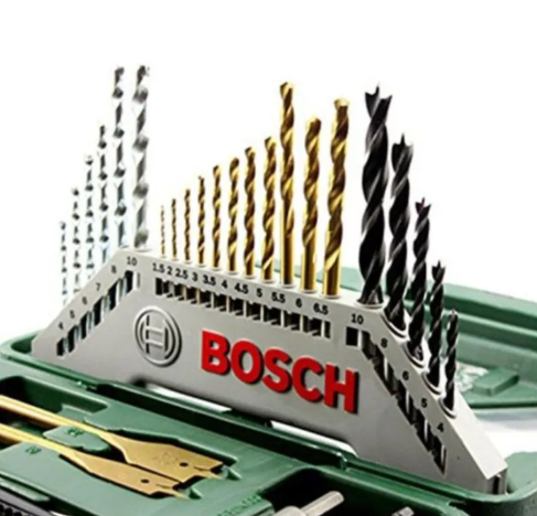 BOSCH 50pcs Titanium X Line Drill Screwdriver Bit & Tool Set