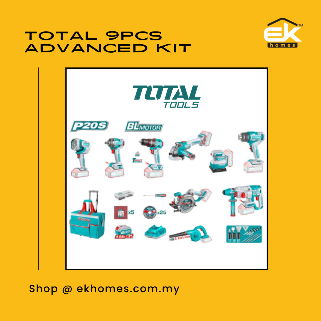 Total 9pcs Advanced Combo Kit