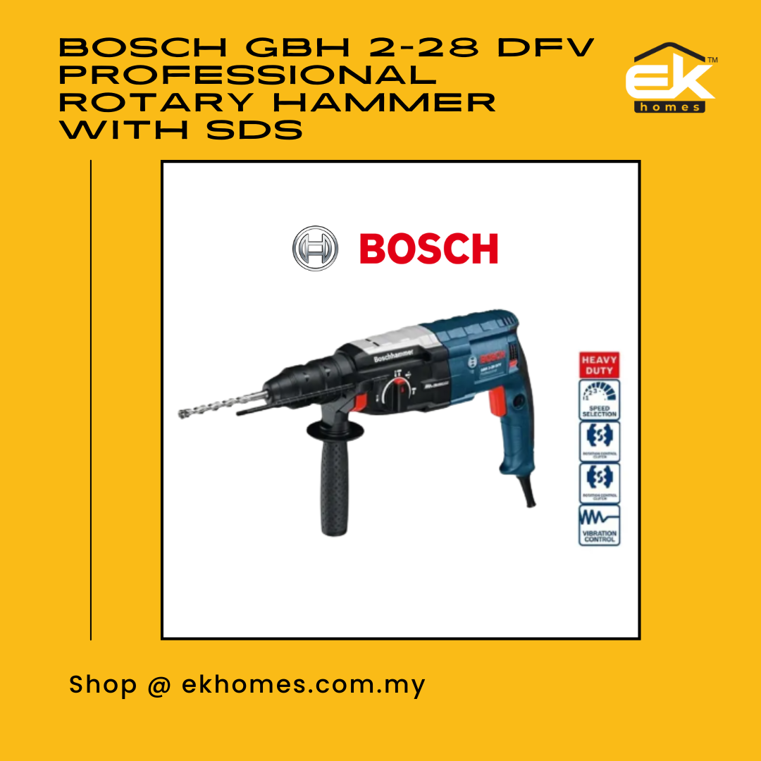 Bosch GBH 2-28 DFV Professional Rotary Hammer With SDS-Plus (HD)
