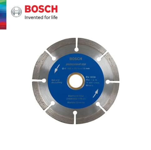 Bosch Diamond Cutting Disc Standard For Stone (105 x 16/20mm) 