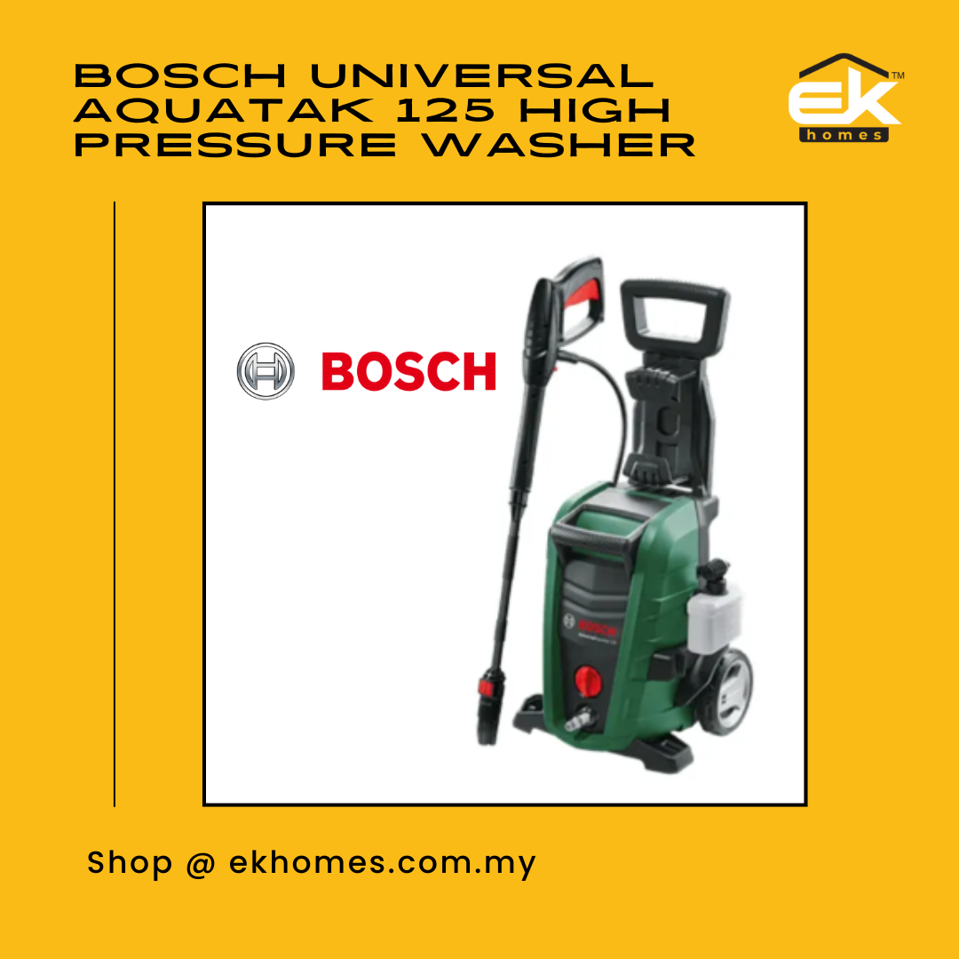 Bosch Home & Cleaning Universal Aquatak 125 High Pressure Washer