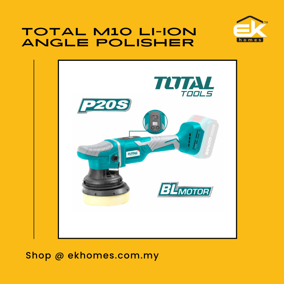 Total Cordless M10 Li‑Ion Polisher