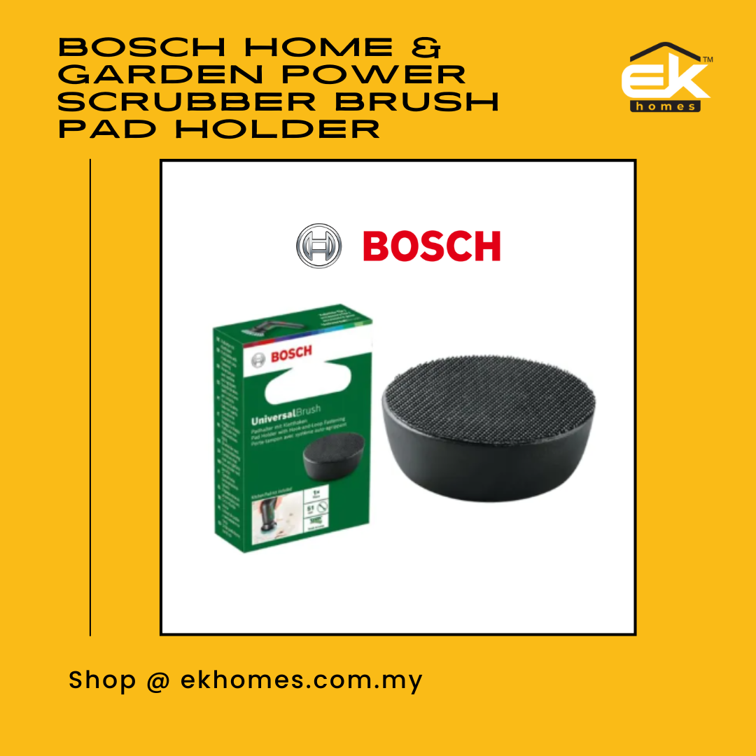 Bosch Home & Garden Power Scrubber Brush Pad Holder 