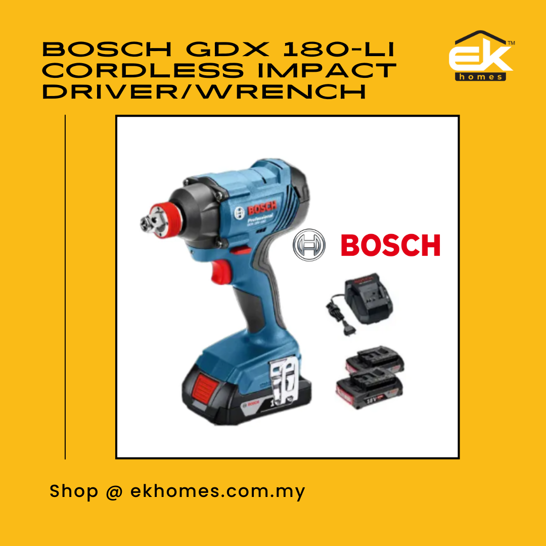Bosch GDX 180-LI Cordless Impact Driver/Wrench 