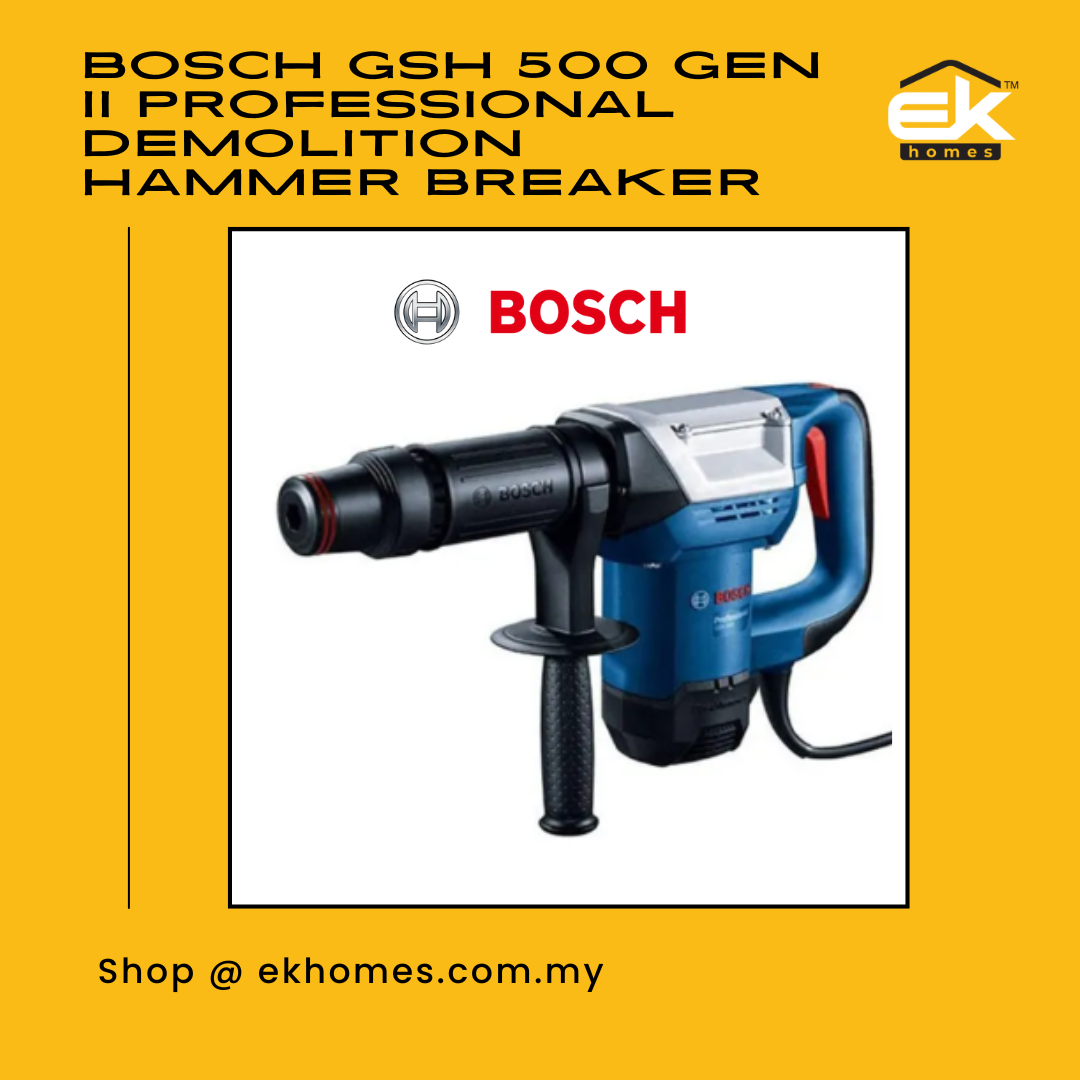 Bosch GSH 500 Gen II Professional Demolition Hammer Breaker With Hex