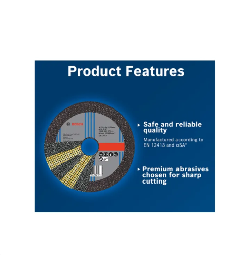 Bosch Expert For Inox Cutting Disc 4” (105x1x16mm) - (Qty: 25)