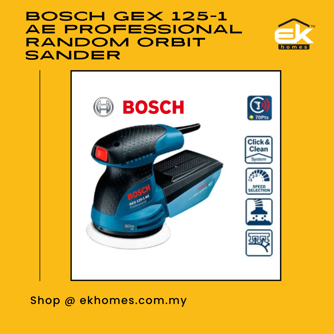 Bosch GEX 125-1 AE Professional Random Orbit Sander 