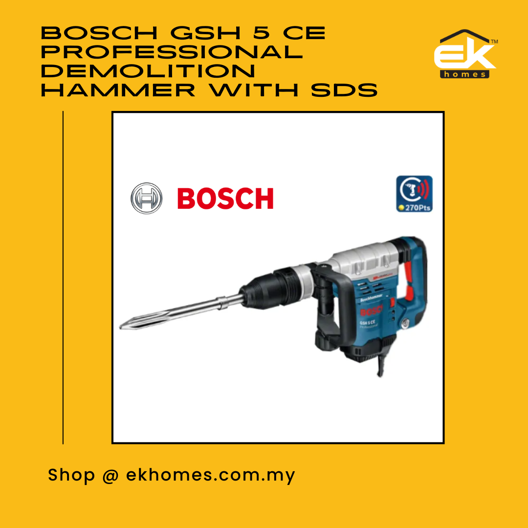 Bosch GSH 5 CE Professional Demolition Hammer With SDS-Max 