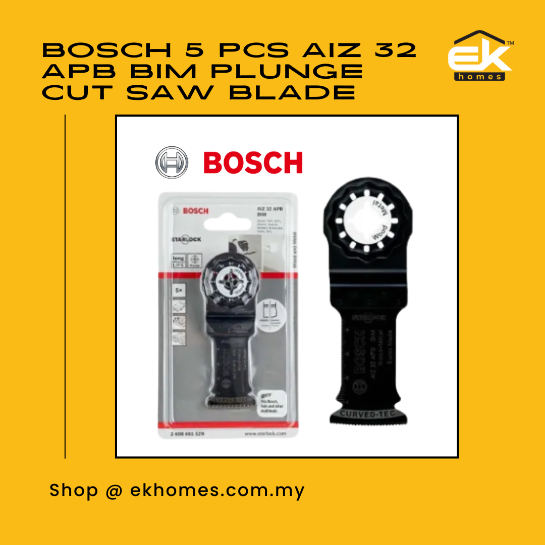 Bosch 5 Pcs AIZ 32 APB BIM Plunge Cut Saw Blade 