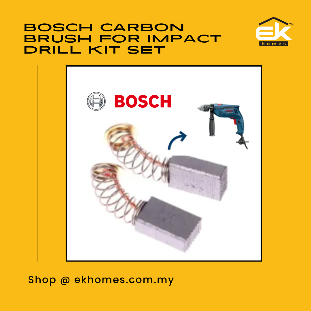 Bosch Carbon Brush for GSB 500Re Professional Impact Drill Kit Set - (Qty: 20)