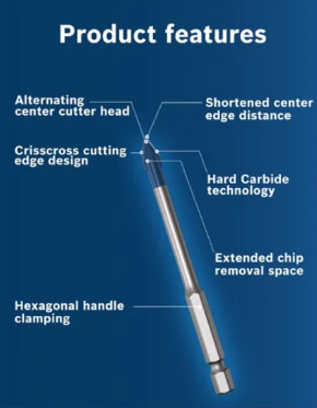Bosch Hard Tile Drill Bit Set 