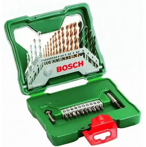 Bosch 30pcs X-Line Titanium Drill & Screwdriver Bit Set For Rotary Drill Driver 