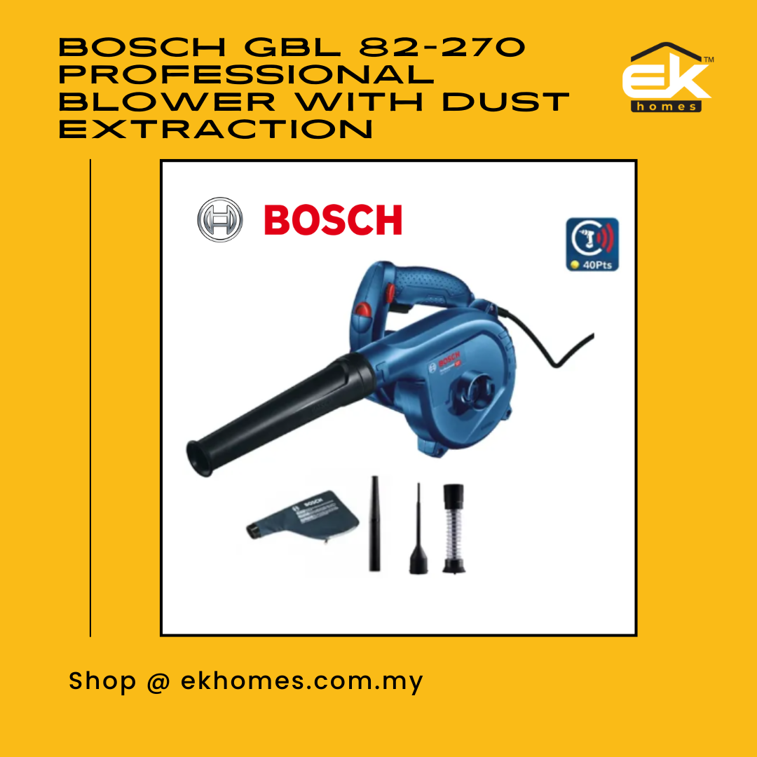 Bosch GBL 82-270 Professional Blower With Dust Extraction (800W)
