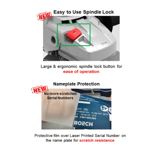 BOSCH GWS 2200-230H Professional Large Angle Grinder