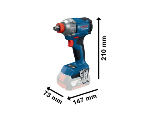 Bosch GDX 18V-285 Kit Professional Cordless Impact Wrench 