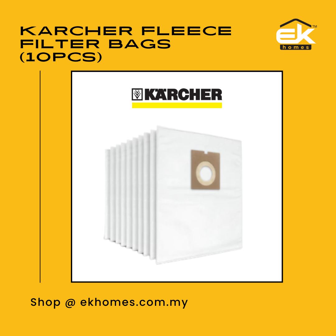 Karcher Fleece filter bags, 10pcs , Vacuum bag