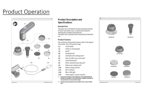 Bosch Home & Garden 3pcs Power Scrubber White Melamine Eraser 