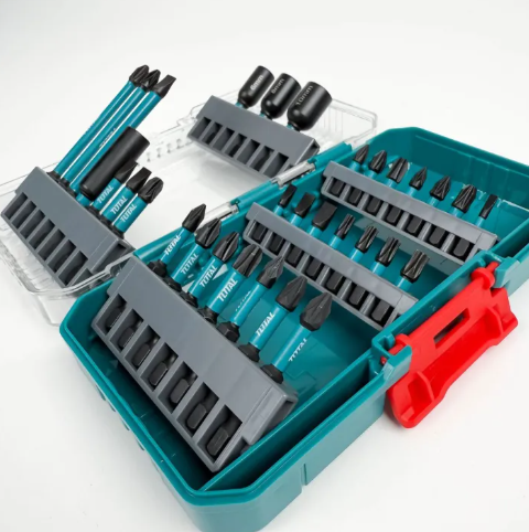 Total Li-ion Impact Driver (16V/170Nm) + 2.0Ah Battery (2 Pcs) + Charger + Accessories + Case 