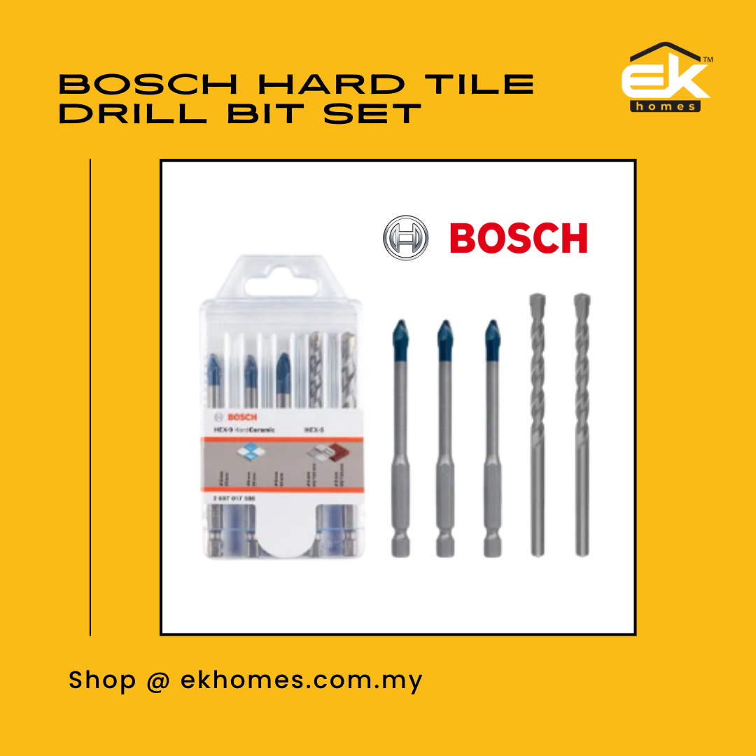 Bosch Hard Tile Drill Bit Set 
