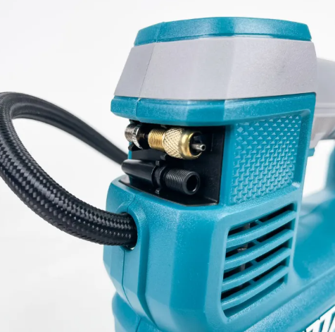 Total Li-ion Auto Air Compressor (20V) With Steel Air Needle + Plastic Ball Needle + Valve Adaptor P20S 