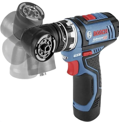 Bosch  GSR 12V-15 FC FlexiClick 5-In-1 System Cordless Drill Driver
