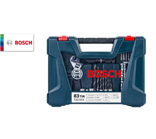 Bosch Professional Accessories 83pcs V-line Drills Screwdriver Bits Set 