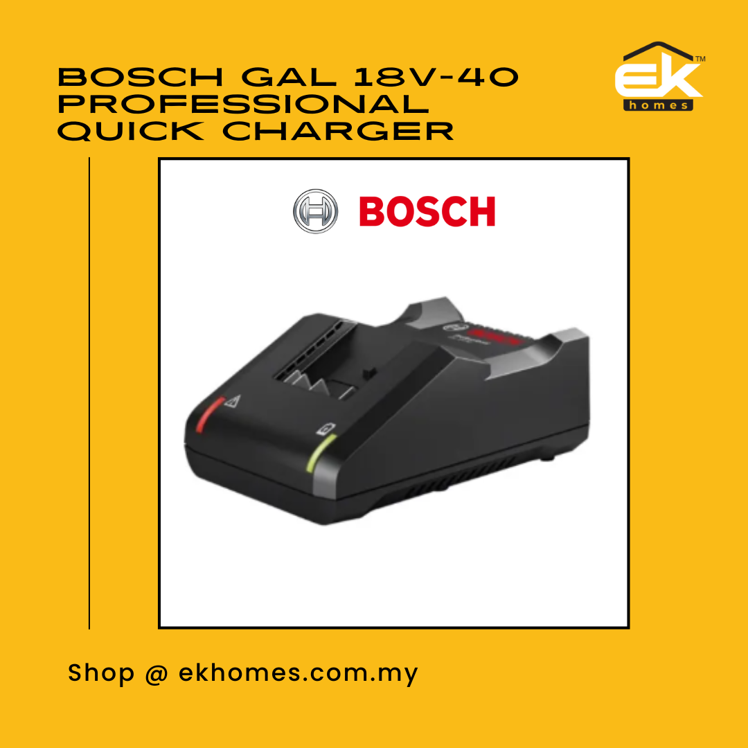 Bosch GAL 18V-40 Professional Quick Charger 