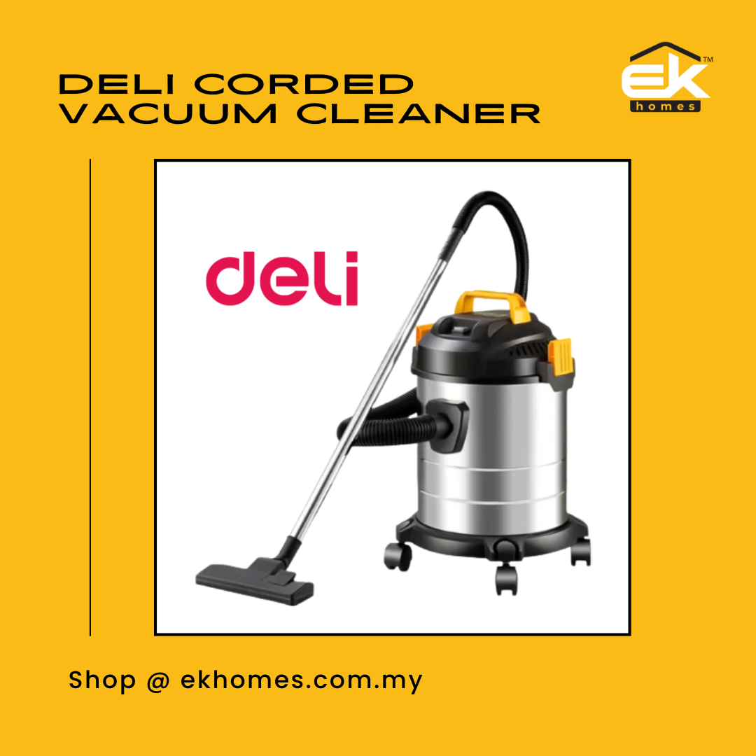 Deli Corded Vacuum Cleaner (1100W / 15L)