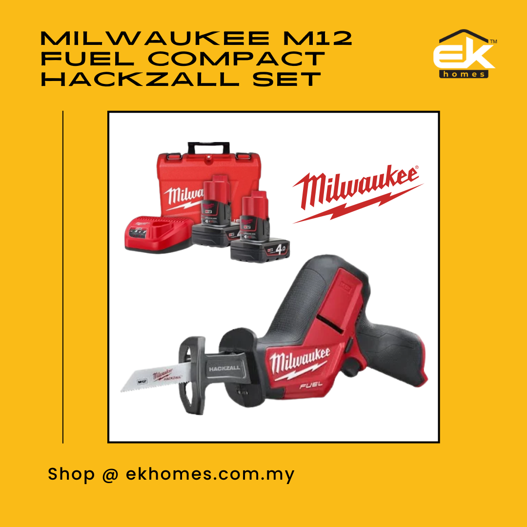 Milwaukee M12 FUEL Compact Hackzall Set