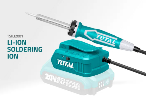 Total Li-ion Soldering Iron (40W), Heat Up in 3 minutes