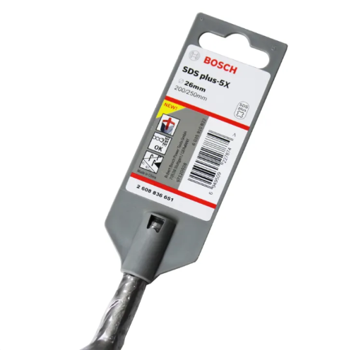 Bosch SDS-Plus 5X Masonry & Reinforced Concrete Hammer Drill Bit 6.5x100x160mm