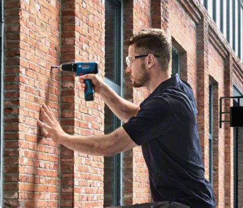 Bosch [COMBO] GSB 120-LI GEN 2 Professional Cordless Impact Drill Kit + BOSCH 44pcs Mixed Screwdriver Bits Set