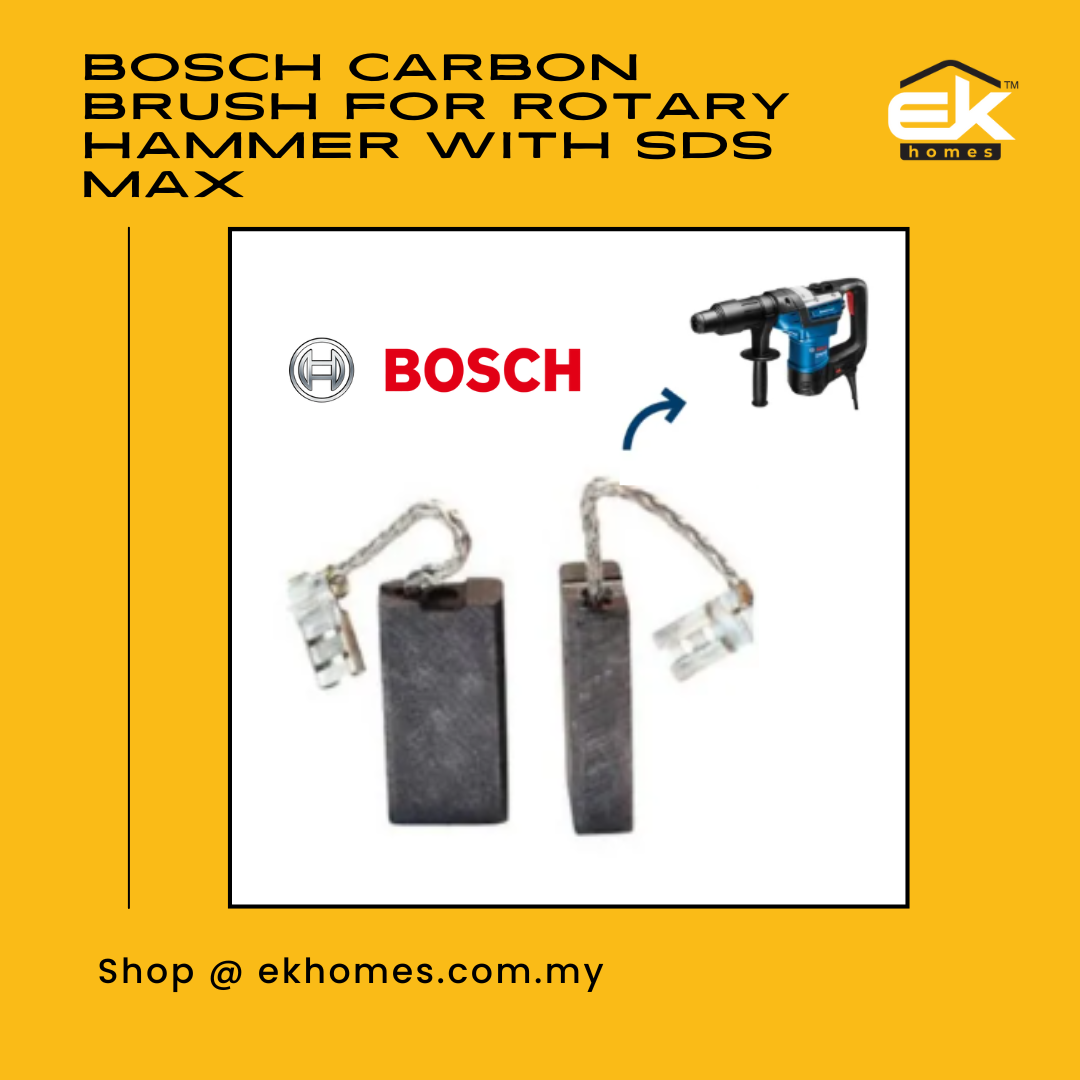 Bosch Carbon Brush for GBH 5-40 D Professional Rotary Hammer With SDS Max - (Qty: 20)