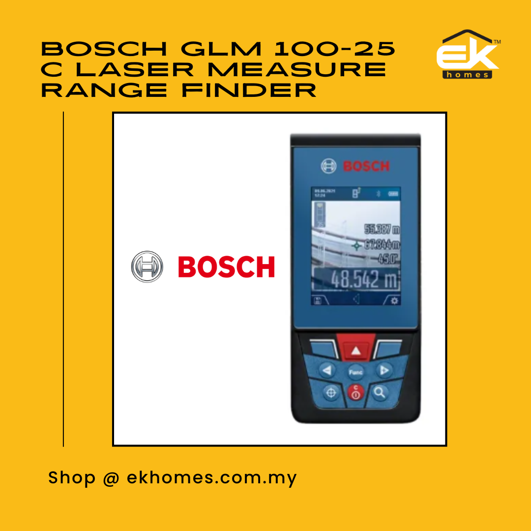 Bosch GLM 100-25 C Laser Measure Range Finder