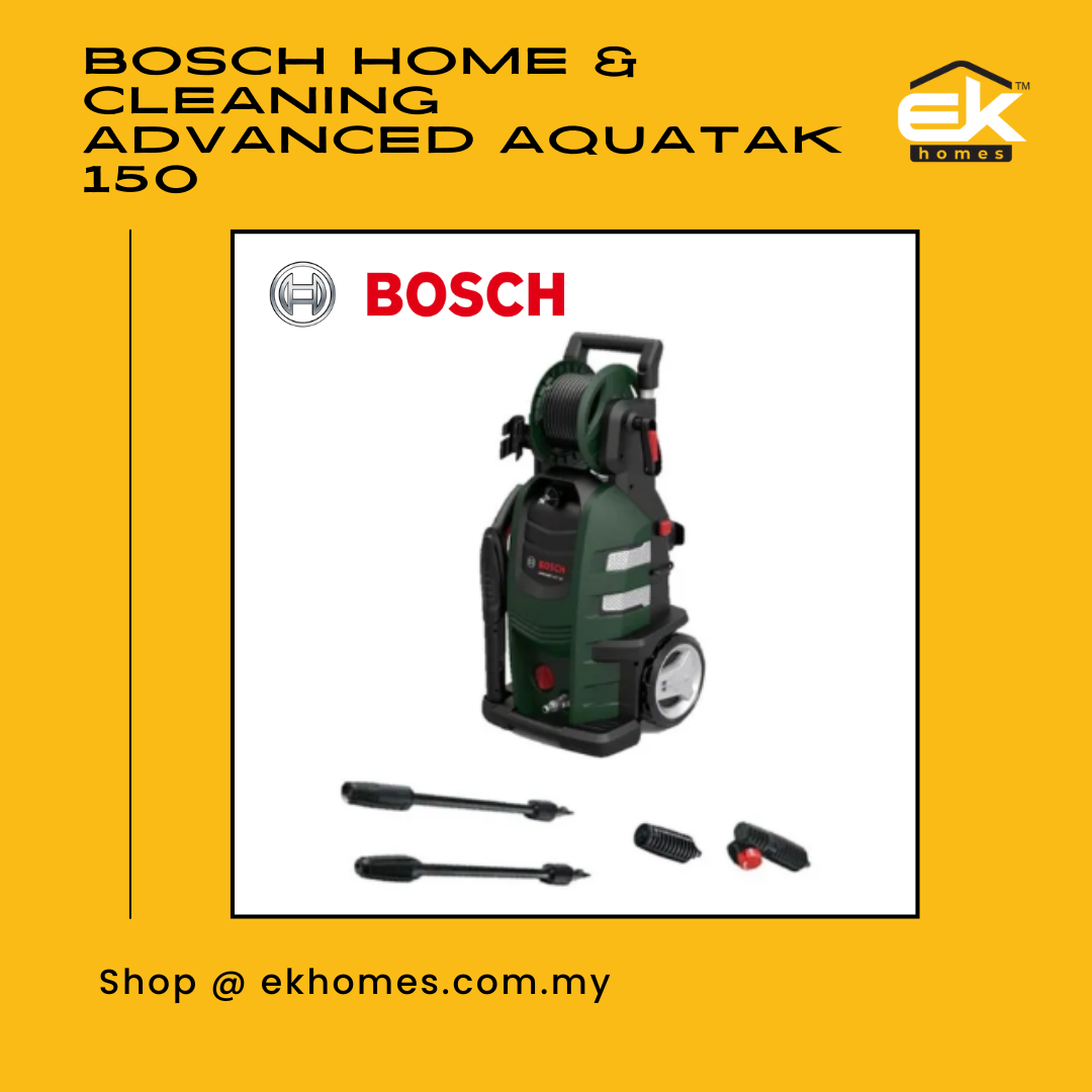 Bosch Home & Cleaning Advanced Aquatak 150 High Pressure Washer 