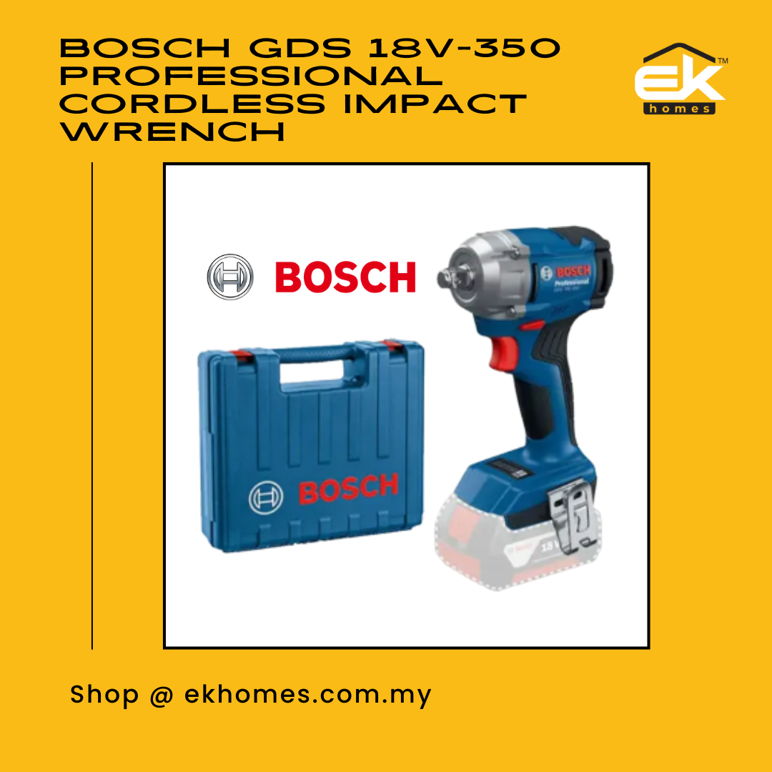 Bosch GDS 18V-350 Professional Cordless Impact Wrench 