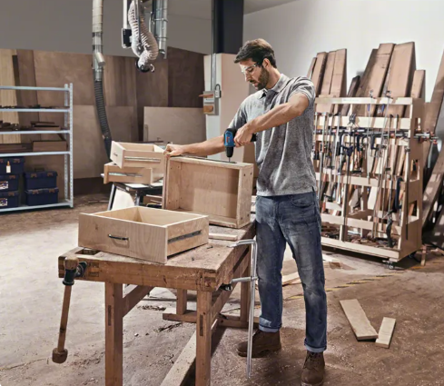 Bosch GSB 12V-30 Brushless Cordless Impact Drill + 39 Accessories + 1 Carry Bag 