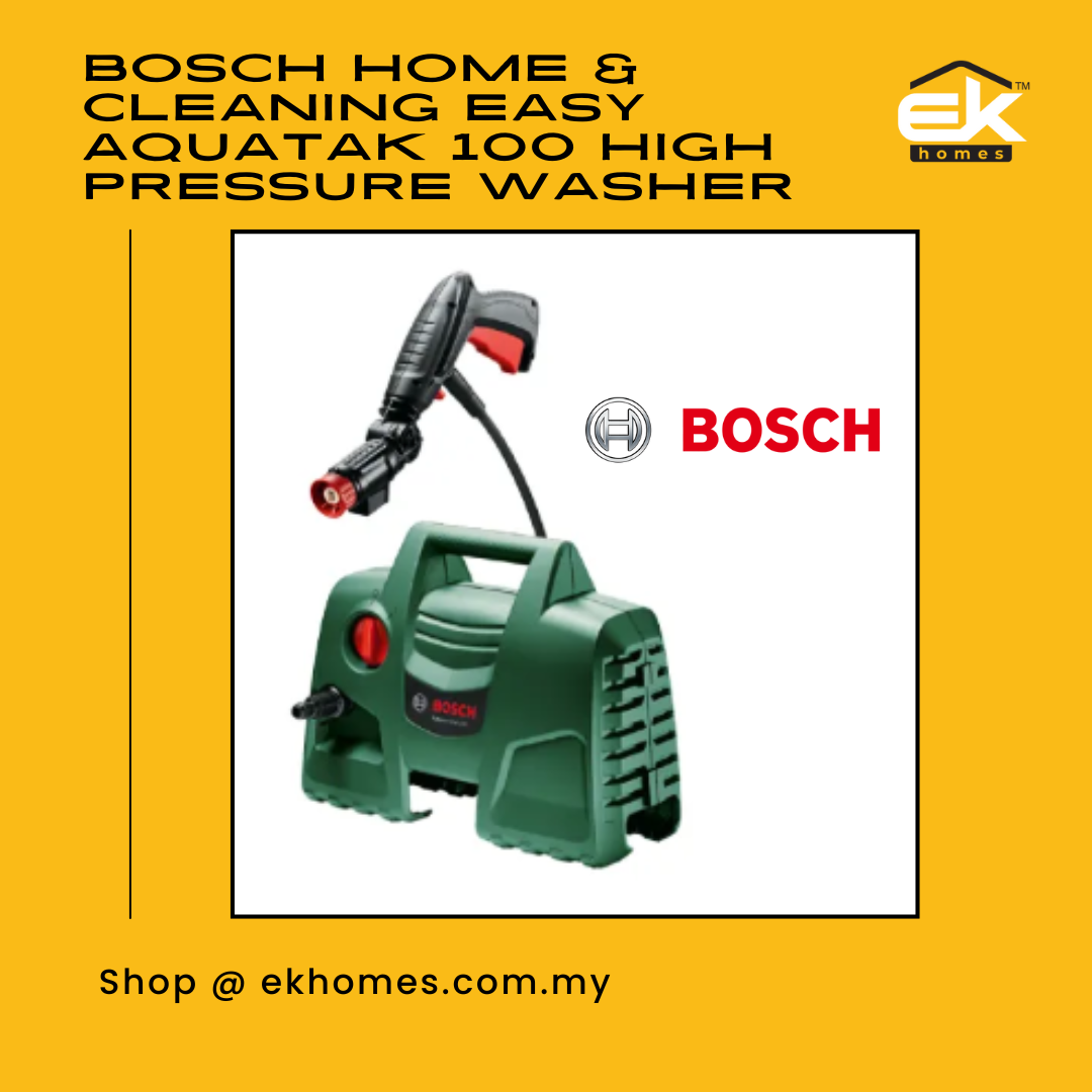 Bosch Home & Cleaning Easy Aquatak 100 High Pressure Washer