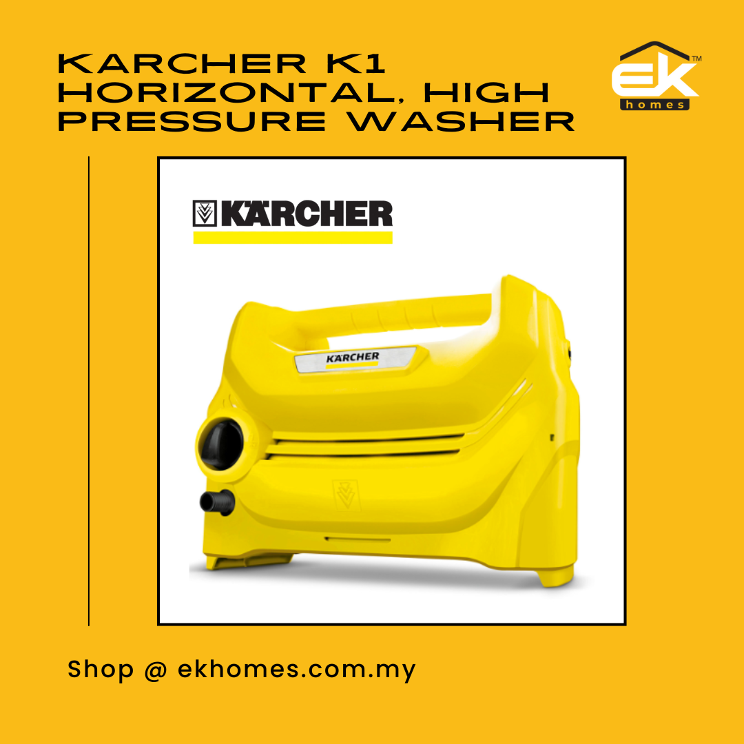 Karcher K1 HORIZONTAL, High Pressure Washer, Water Jet, Water pressure, Power Jet
